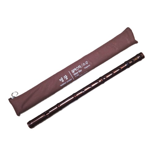 명창 실버스타 전통악기 소금 (갈색 ), 1개, 갈색