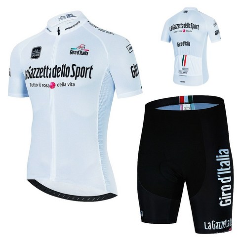 바인츠 자전거 사이클 라이딩 복장 반팔 의류 상하의 세트 패드 포함 기능성 져지 Giro d'ltalia