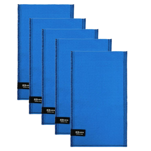 송월타월 빅다이아몬드 때밀이 타월, BLUE, 1개입, 5개