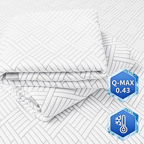 NOVALIVE 접촉 냉감 차가운 아이스웰 여름 침대 패드 쿨매트