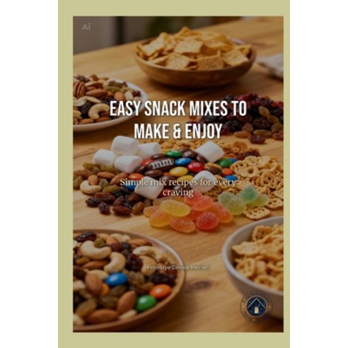 (영문도서)Easy Snack Mixes to Make & Enjoy: Simple mix recipes for every craving Paperback, Independently Published, English, 9798189321535
