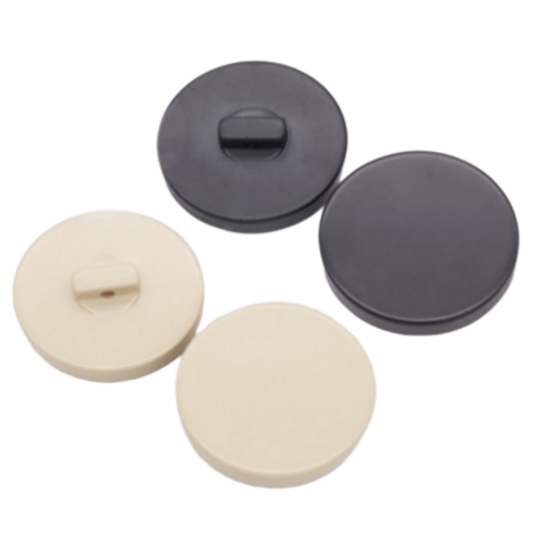 슈리팜 코트 가디건 수선 무광 매트 단추 18mm, 10개, 블랙