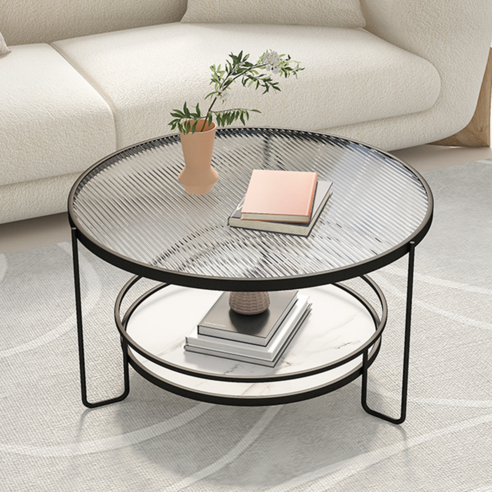 모던 심플 유리 탁자로 공간에 세련미를 더하세요!