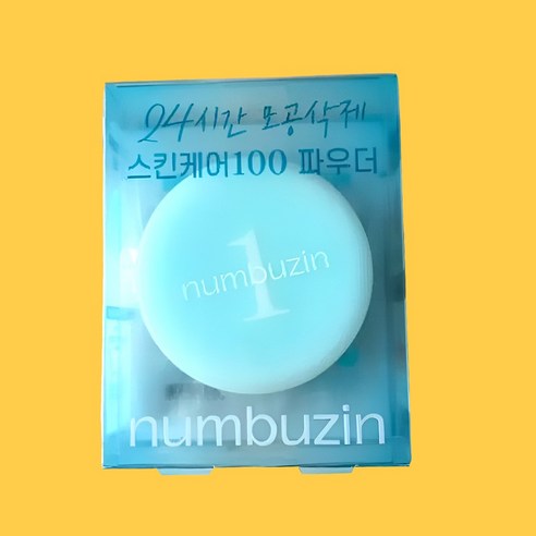 넘버즈인 판토텐산 스킨케어100 블러 파우더 7g, 투명, 1개