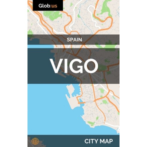 (영문도서)Vigo Spain - City Map Paperback, English, 9781973120254, Independently Published