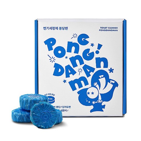 퐁당맨 변기세정제 클리너, 24개, 50g