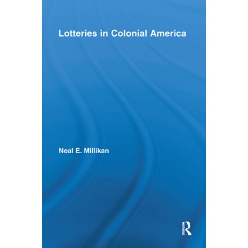 (영문도서)Lotteries in Colonial America Paperback, English, 9781032930381, Routledge