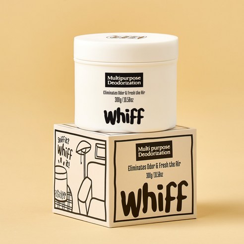 WHIFF 위프 탈취제: 쾌적한 공간을 위한 자연의 선택, 냄새는 안녕!