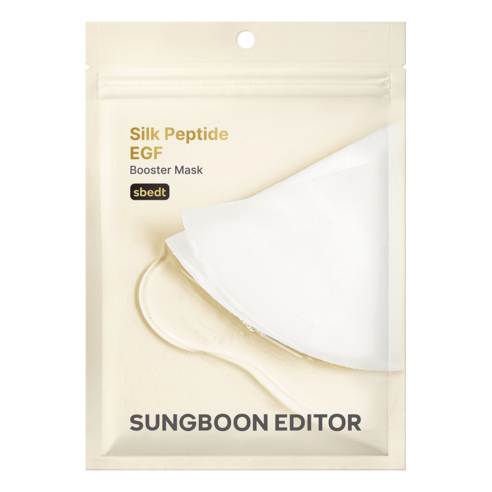 Composition Diteo Noksil Silkeu Peptadeu EGF Buseuteo Mask Pack , 1 Pack , 7 Pack (성분에디터 녹는실 실크 펩타이드 EGF 부스터 마스크팩, 1개, 7개입)