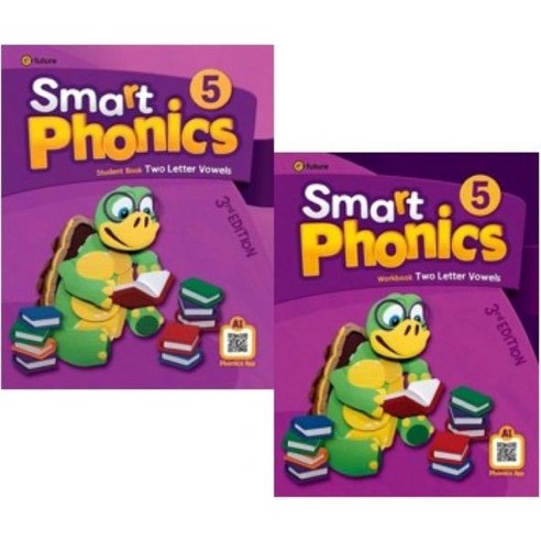 Smart Phonics 5 교재 워크북 세트(전2권) (3rd Edition), 이퓨쳐, 초보자