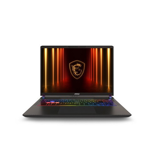 MSI 2025 벡터 A16 HX 라이젠7 라이젠 8000 시리즈 지포스 RTX 5070 Ti, 블랙, 512GB, 16GB, Free DOS, VECTOR A16 HX A8WHG-R7 QHD+ (009)