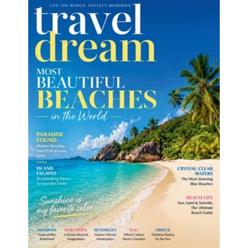 (영문도서)Travel Dream Most Beautiful Beaches Paperback, Cemal Yazıcı, English, 9798235599390