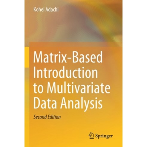 (영문도서) Matrix-Based Introduction to Multivariate Data Analysis ...