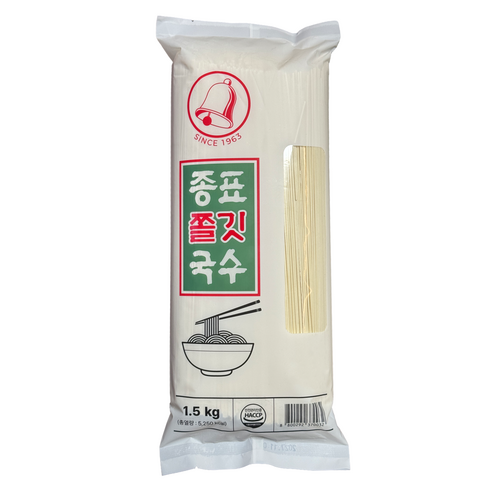 종표국수소면 1.5kg, 1개