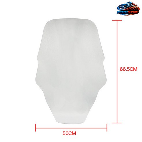 모토싱크 포르자 롱 윈드 스크린 66.5cm 튜닝 쉴드 21년이상, 클리어 66.5cm, 1개