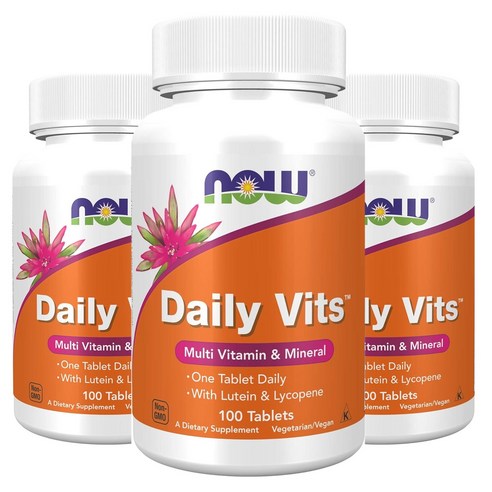 나우푸드 데일리 비츠 멀티비타민 & 미네랄 타블렛