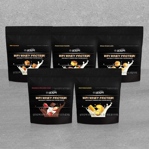 삼대오백 WPI 웨이 프로틴 단백질보충제 딸기초코생크림맛 1KG 운동러 솔직 후기 | 실사용 리뷰 - 상품 이미지 4