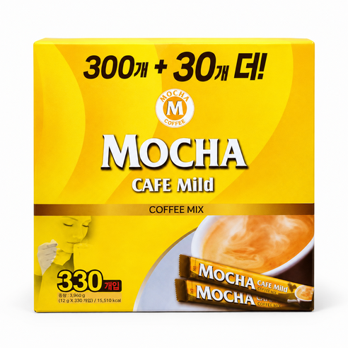 모카씨엔티 모카 카페마일드 커피믹스, 12g, 330개입, 1개