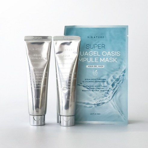 메마른 피부에 찾아온 촉촉한 안식처 에스네이처수분크림