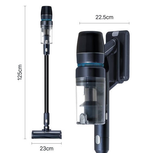 최신형 차이슨 무선 청소기 BLDC V50 후기 분석 - 침구 브러시 활용