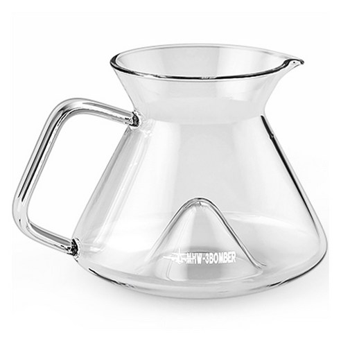 쓰리바머 유리 핸드드립서버, 단품, 1개, 600ml