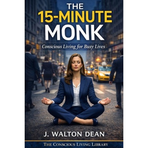 (영문도서)The 15-Minute Monk: Conscious Living for Busy Lives Paperback, Independently Published, English, 9798244020939