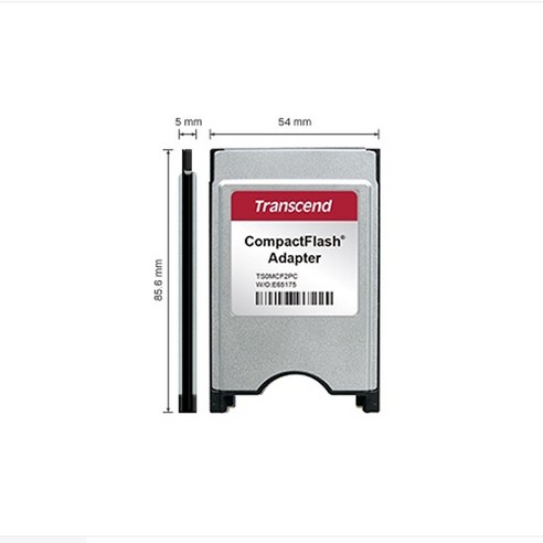 트랜센드 TS0MCF2PC / PCMCIA CF 아답타, 1개