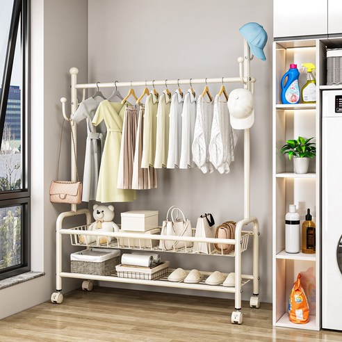 Kipnos 행거 이동식행거 후기 분석 - 깔끔한 화이트 컬러 옵션