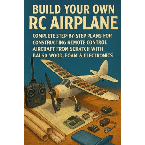 (영문도서)Build Your Own RC Airplane: Complete Step-by-Step Plans for Constructing Remote... Paperback, Independently Published, English, 9798274096607