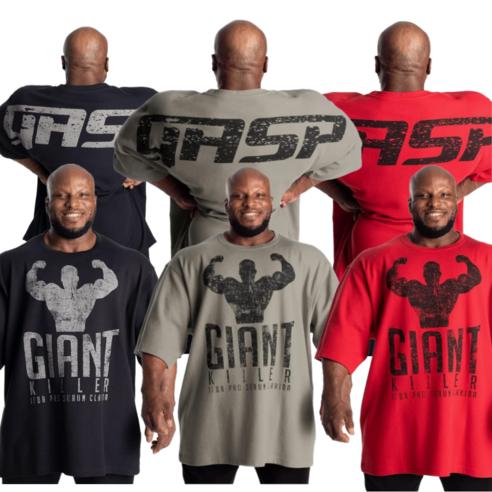 GASP 오버핏 반팔 티셔츠