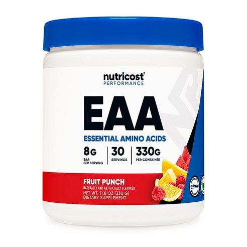 뉴트리코스트 EAA 이에이에이 BCAA 함유 330g 필수 아미노산 보충... 맛있게 먹은 솔직 후기 썸네일