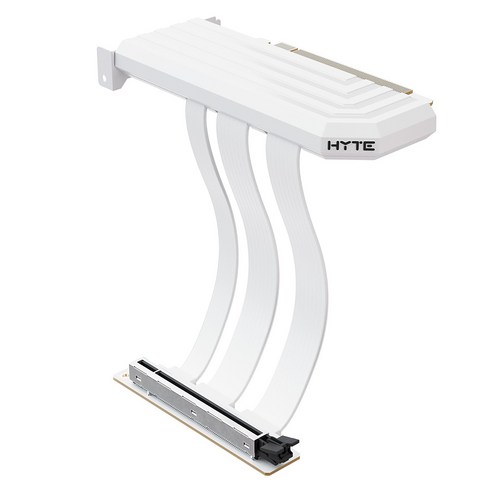 HYTE PCIe 5.0 하이퍼 라이저 케이블 (스노우 화이트)