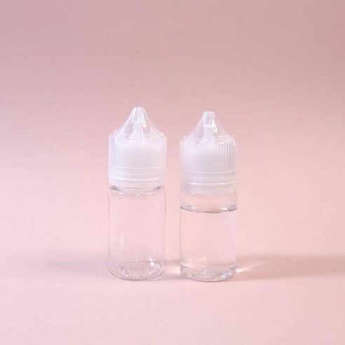 30ml 액상 소분 공병 투명 뾰족 리필 용기