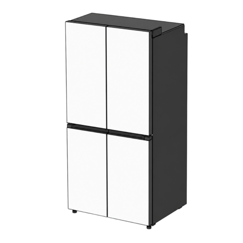 LG 양문형 4도어 냉장고 더블매직스페이스 871L 1등급 M876GQQ231 미스트 에센스 화이트 기사설치 폐가전수거