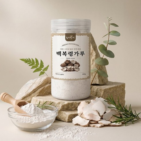 동의한재 100% 국산 백복령 가루 분말 300g, 1개 이미지 3