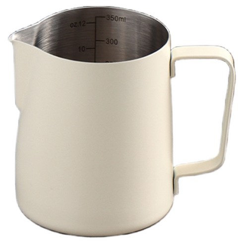 가와시마야 커피 밀크 저그 350ml XW-530, 1개, 유백색
