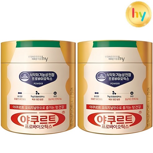 에치와이 야쿠르트 프로바이오틱스 유산균 120g, 2개 솔직 후기 | 실사용자 리뷰 분석 - 상품 이미지 1