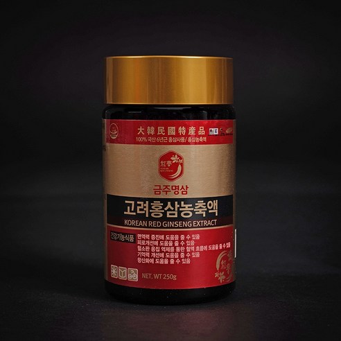 금주명삼 고려홍삼농축액(250g) 100% 국산 6년근홍삼농축액 이미지 3