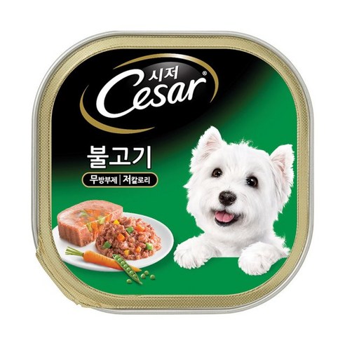 시저 반려견 주식캔, 소, 100g, 1개