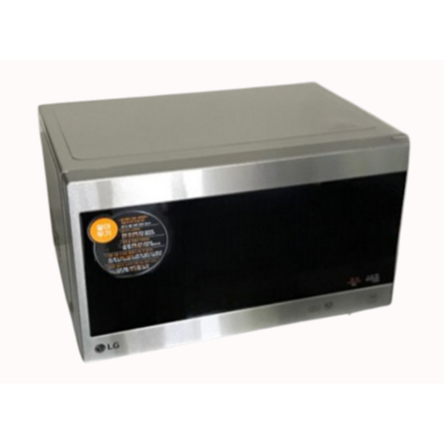 LG전자 스마트 인버터 스테인리스 전자레인지 버튼식 25L, MW25S 25L (블랙 실버)