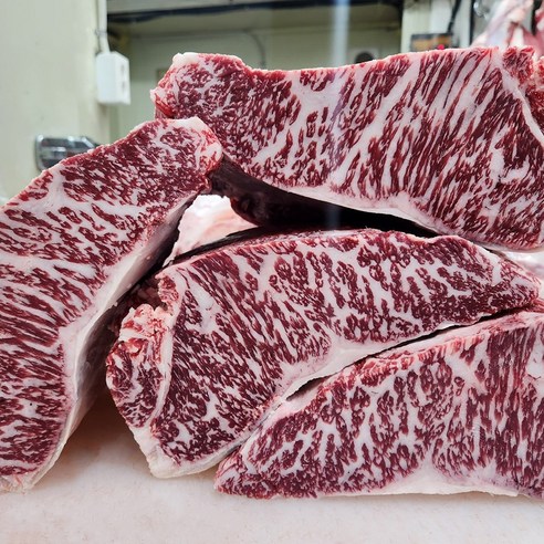 마장동 1++(9) 투뿔 한우 채끝 구이용 프리미엄 채끝등심 소고기, 1kg, 1개