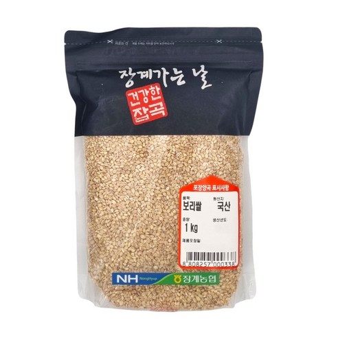 [농협] [25년산] 장수 장계농협 국산 보리쌀, 1개, 1kg