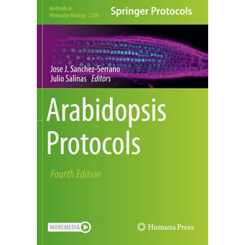(영문도서)Arabidopsis Protocols Hardcover, Humana, English, 9781071608791