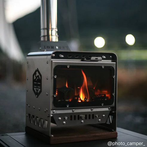 찬란한 불꽃 아래, 낭만과 따스함을 선사하는 TOMOUNT 화목난로