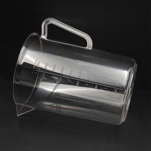 PC 투명 계량컵 눈금 비커 대용량 5000ml