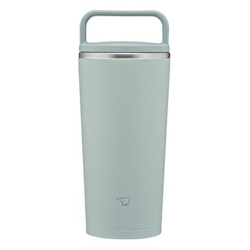 조지루시 보냉보온 휴대용 핸들 텀블러 SXJS30GM, 애시 그린, 1개, 0.3L