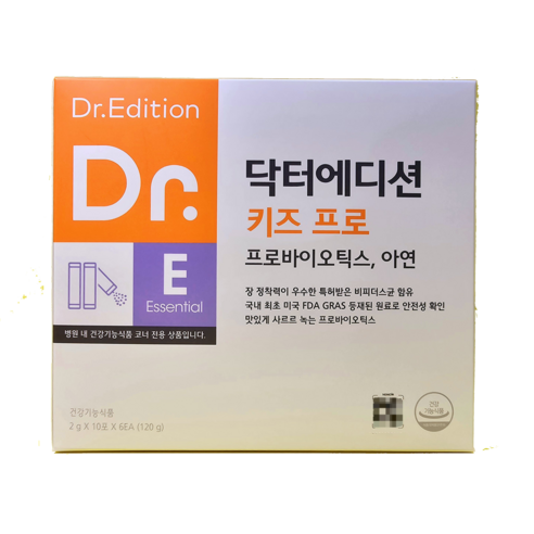 닥터에디션 키즈 프로 60포 요구르트맛, 60개