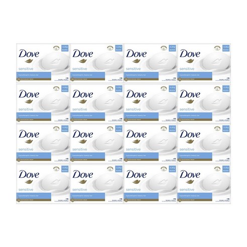 '도브 뷰티 바 센서티브 비누 90g, 90g, 16개입' 최저가 검색, 최저가 20,800원 - 할인 알림