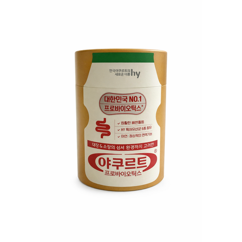 에치와이 야쿠르트 프로바이오틱스 유산균, 120g, 1개