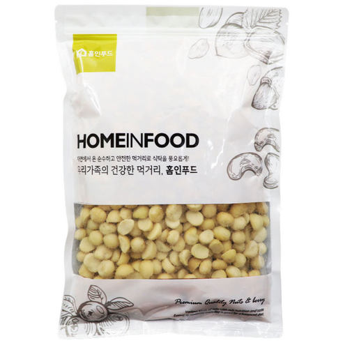 홈인푸드 마카다미아, 1kg, 1개
